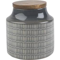 Creative Top Drift Ceramic Storage Jar, Grey Recipiente de Cocina