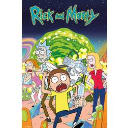 EuroPosters Rick & Morty Group Poster V33233 24x36"