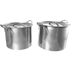 Buckingham Stainless Steel Cookware Set with lid 2 Parts