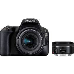 Canon Eos 200d Ef-s 18-55/3,5-5,6 Is Stm Ef 50/1,8 Stm