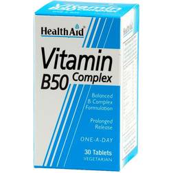Health Aid Vitamin B50 Complex 30 st