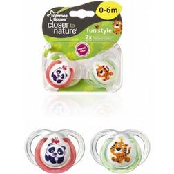 Tommee Tippee Chupete Fun Style 0-6m 2uds