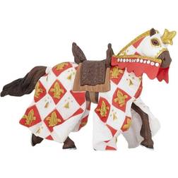 Papo White Horse Fleur De Lys 39789
