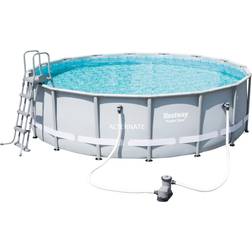 Bestway Power Stål Rammepool Ø4.88x1.22m