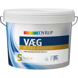 Dyrup 5 Vægmaling Hvid 4.5L