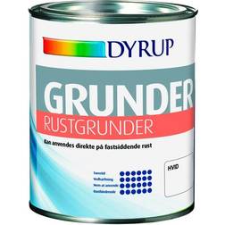 Dyrup Rustgrunder Metalmaling Hvid 0.75L