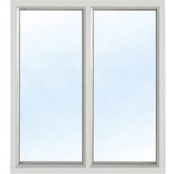 Effektfönster AFKP 11-04 Aluminium Fast fönster 3-glasfönster 110x40cm