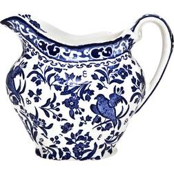 Burleigh Blue Regal Peacock Cream Jug 0.255L