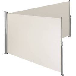 tectake Doppia Tenda Laterale Con Cassonetto - 160 x 600 cm