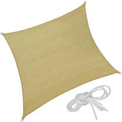 tectake Solsejl Firkantet 300cm