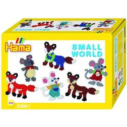 Hama Beads Midi Beads Fox & Mouse Small World Gift Set 3503