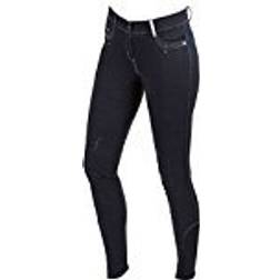 Kerbl Pantalón Full Grip Para Niñas BasicPlus - Bleu