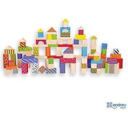 Andreu Toys 100 Wooden Blocks