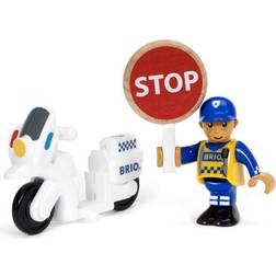 BRIO Police Motorcyclist 33861