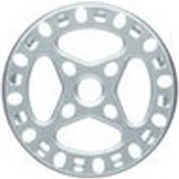 KitchenCraft Gas Reducer Ring Rustfrit stål, Sølv, Hvid