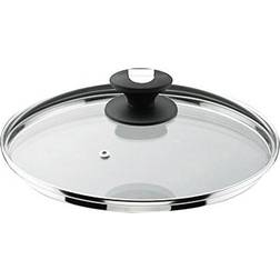 Lacor Glass with Steam Hole Lid 22 cm