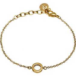 Edblad Monaco Mini Bracelet - Gold/Transparent
