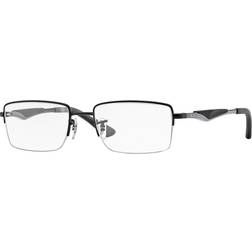 Ray-Ban 6285 2503 Black Men Rectangle