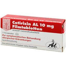 Cetirizine AL 10mg 7Stk. Tablette