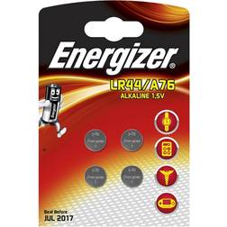 Energizer Pilas LR44/A76 1,5 V (4 Unidades)