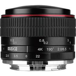 Meike 6.5mm F/2.0 Circular Fisheye Lens For Sony E