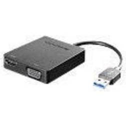 Lenovo USB 3.0 - VGA/HDMI Adapter M-F 2m