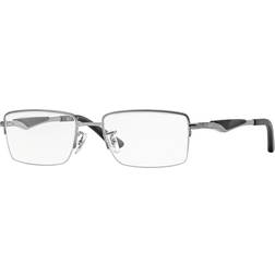 Ray-Ban 6285 2502 Gunmetal Men Rectangle