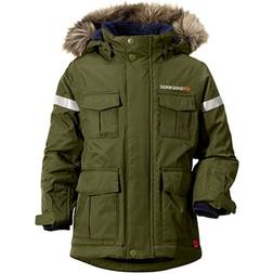 Didriksons Nokosi Kid's Parka - Peat (500638-161)