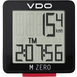 VDO Fietscomputer Zero WR807 zwart/rood -u