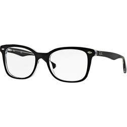 Ray-Ban 5285 2034 Black Unisex Square