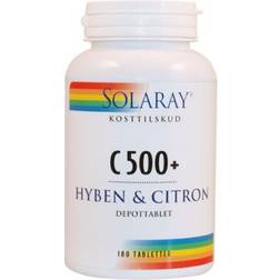 Solaray C500+ Nypon & Citron 180 st