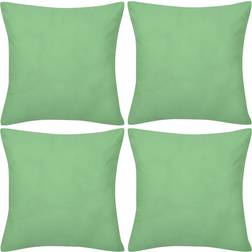 vidaXL 130927 4-Pack Cushion Cover Green (80x80cm)