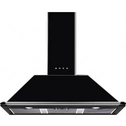 Smeg KT100BLE 100cm, Negro