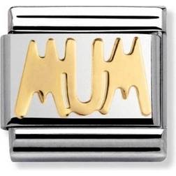 Nomination Composable Classic Link MUM Charm - Silver/Gold