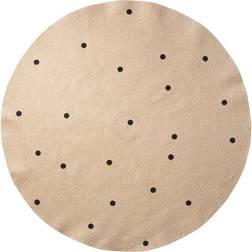 ferm LIVING Jute Carpet Dots Ø51.2