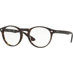 Ray-Ban RB5283 Monture Écaille Verres Incolore polarisé 49-21