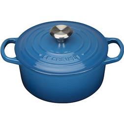 Le Creuset Marseille Blue Signature Cast Iron Round with lid 1.8 L 18 cm
