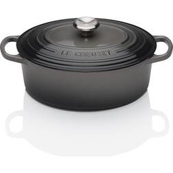 Le Creuset Flint Signature Cast Iron Oval with lid 2.6 L 23 cm