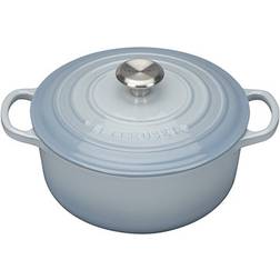 Le Creuset Coastal Blue Signature Cast Iron Round med lock 2.4 L 20 cm