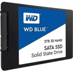 Western Digital WD Blue 3D NAND 2TB Internal SSD SATA III 6Gb/s 2.5'/7mm Solid State Drive WDS200T2B0A