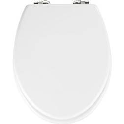 Wenko Abattant WC Bali Blanc 35 x 42 cm