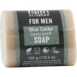 Faith in Nature For Men Blue Cedar Bar Soap 100g