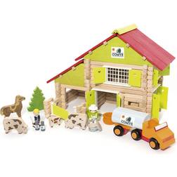 Jeujura Farm Wooden Construction Kit 8054