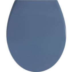 Wenko Abattant WC Clipsable Avec Fixation Inox 37.5 x 44.5 cm