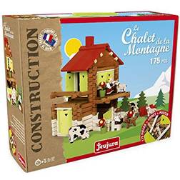 Jeujura Mountain's Chalet Wooden Construction Kit 8034