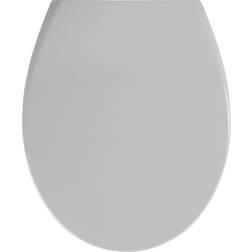 Wenko Abattant WC Clipsable Avec Fixation Inox 37.5 x 44.5 cm