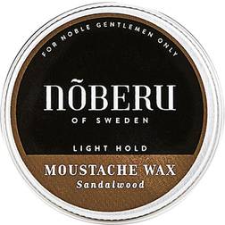 Nõberu of Sweden Mustache Wax Light Hold Sandalwood 30ml