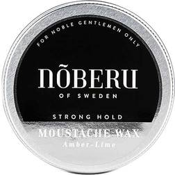 Nõberu of Sweden Mustache Wax Strong Hold Amber Lime 30ml