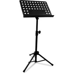 Rockburn Technote Musique Orchestrale Stand de Support Musical Entièrement Réglable en Noir