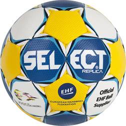Select 387909 Ultimate Replica Handball Navy-Yellow-White